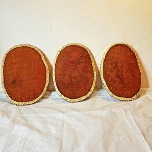 Hand made straw mates made with tree bark cloth